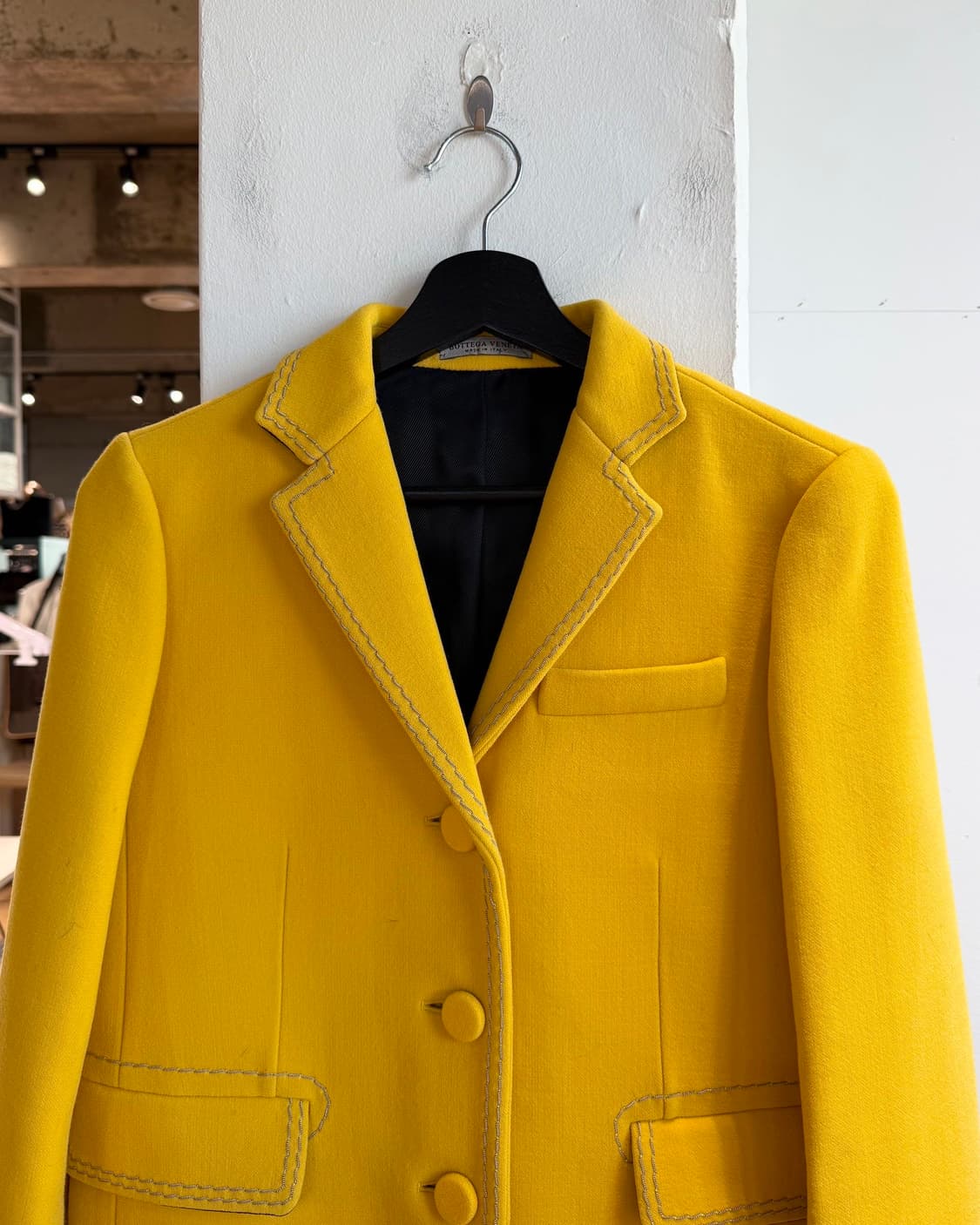 보테가 베네타 옐로우 3b 블레이저 자켓  상품이미지3