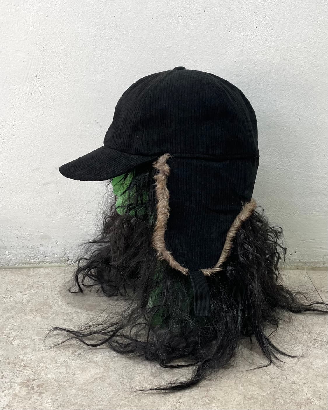 Black Fur Trapper Hat 상품이미지3
