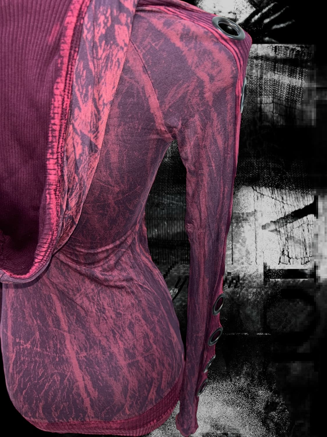 ‘SALVAGE’ Dusty hood one-piece 상품이미지9