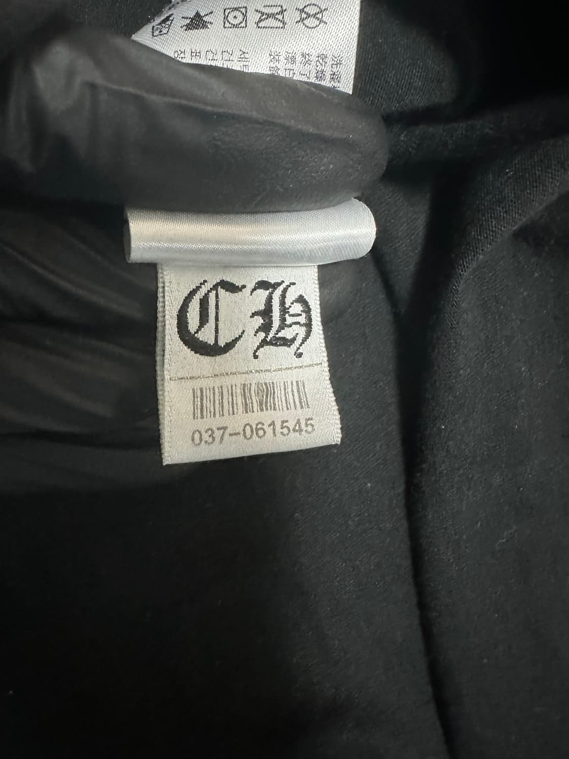 크롬하츠 홀스슈 로고 포켓 티셔츠 블랙 뉴욕 상품이미지5