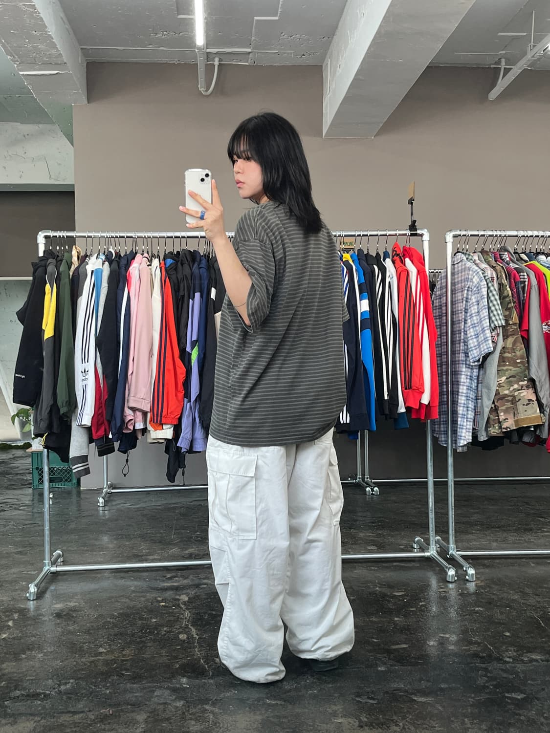 칼하트 스트라이프 반팔 티셔츠 상품이미지6