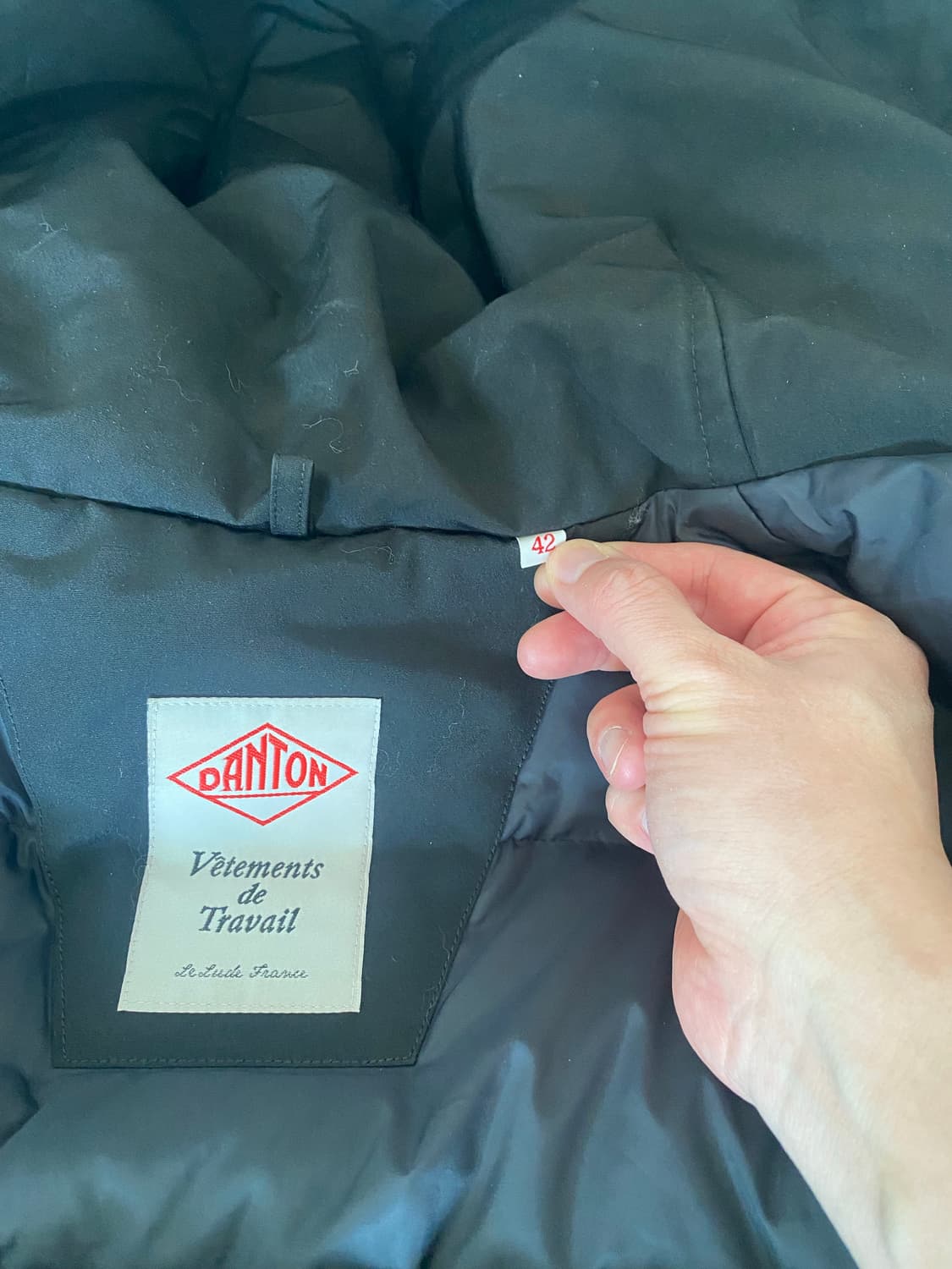 Danton 후드패딩 판매합니다 상품이미지5