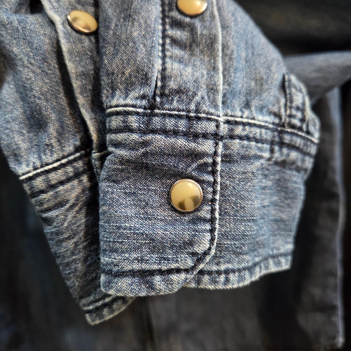 디키즈 데님 웨스턴 셔츠 상품이미지4