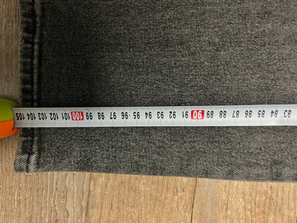 리바이스 502 흑청 데님 31/32 상품이미지4