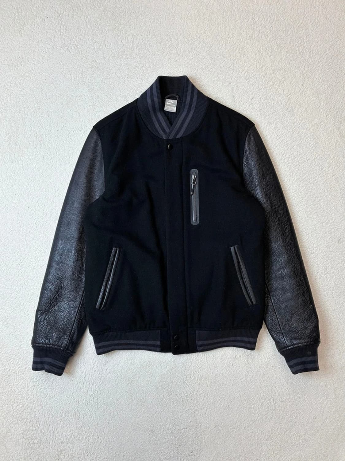 나이키 12FW 디스트로이어 소가죽 바시티 자켓 PN6281 상품이미지1