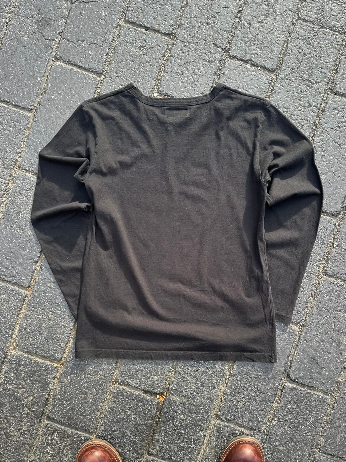 Agnes B logo black cotton sleeve  상품이미지5