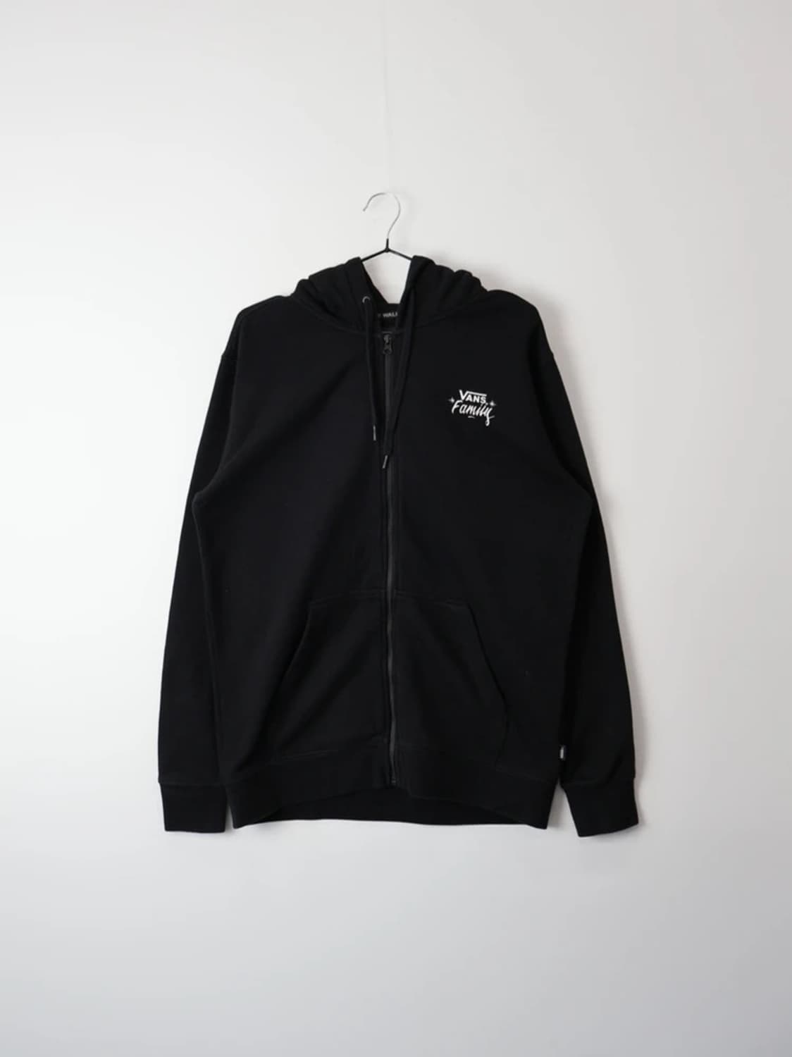 Vans Black Zip Hoodie Back Print 상품이미지5