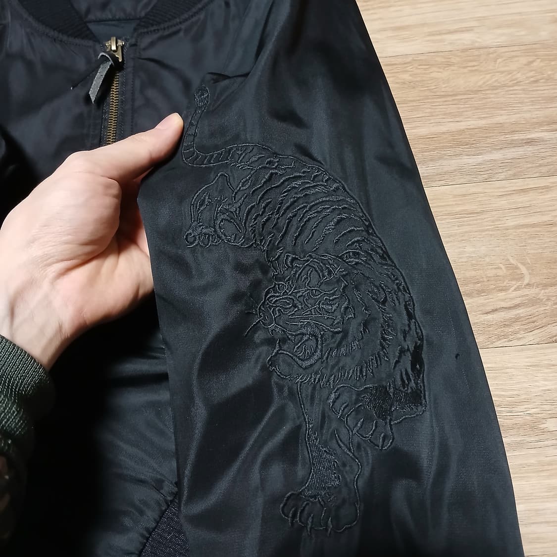 랭글러 wrangler 타이거 호랑이 스카잔 항공자켓 상품이미지3