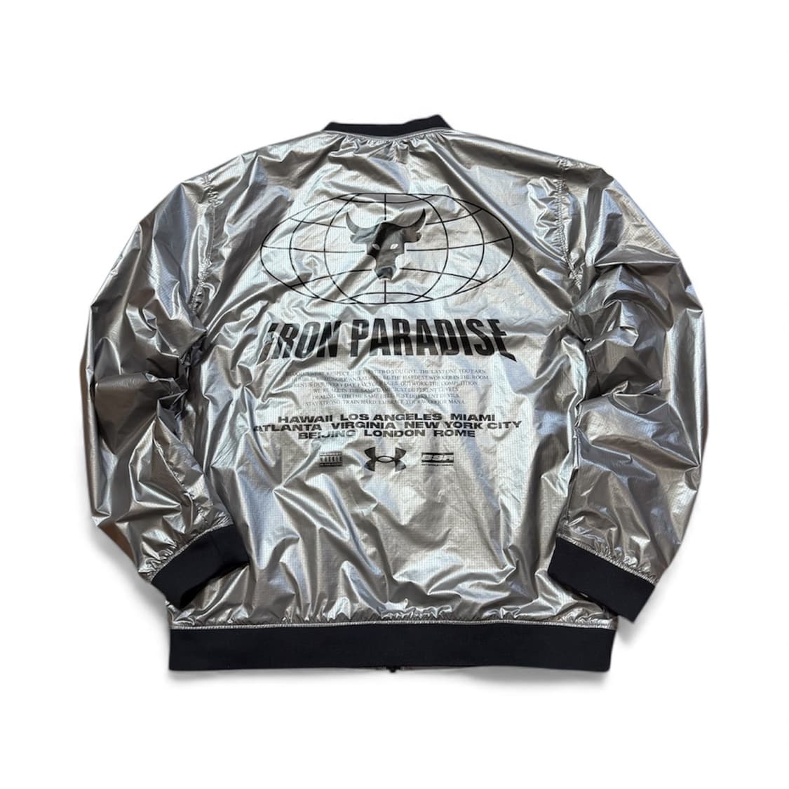 언더아머 프로젝트 락 디스럽트 보머 재킷 상품이미지2