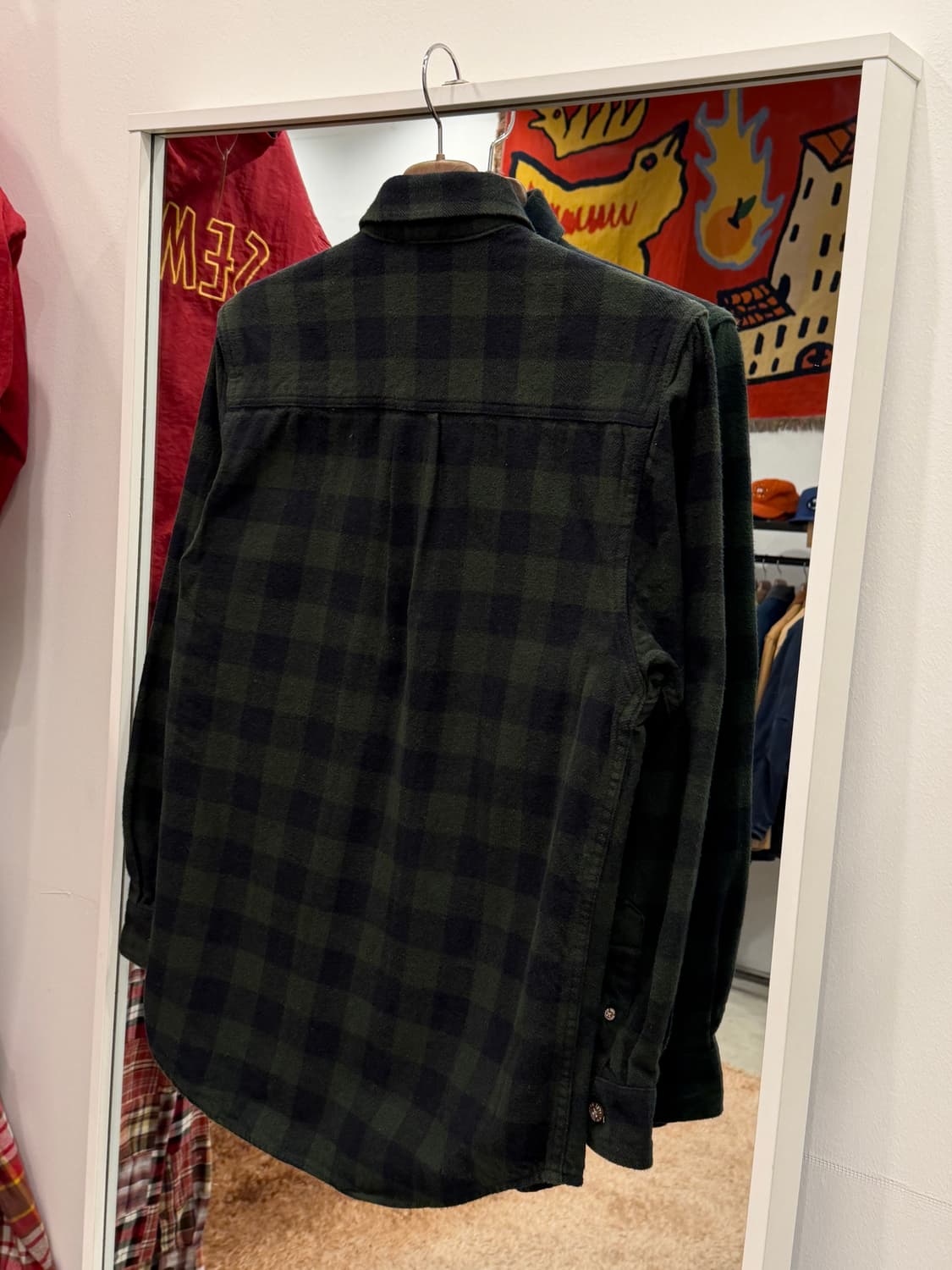 00s Field & Stream 빈티지 플란넬 체크 셔츠 상품이미지4