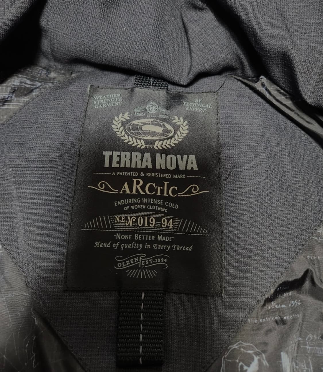 올젠 테라노바 아틱 다운 패딩 110 블랙 XL~2XL 상품이미지4