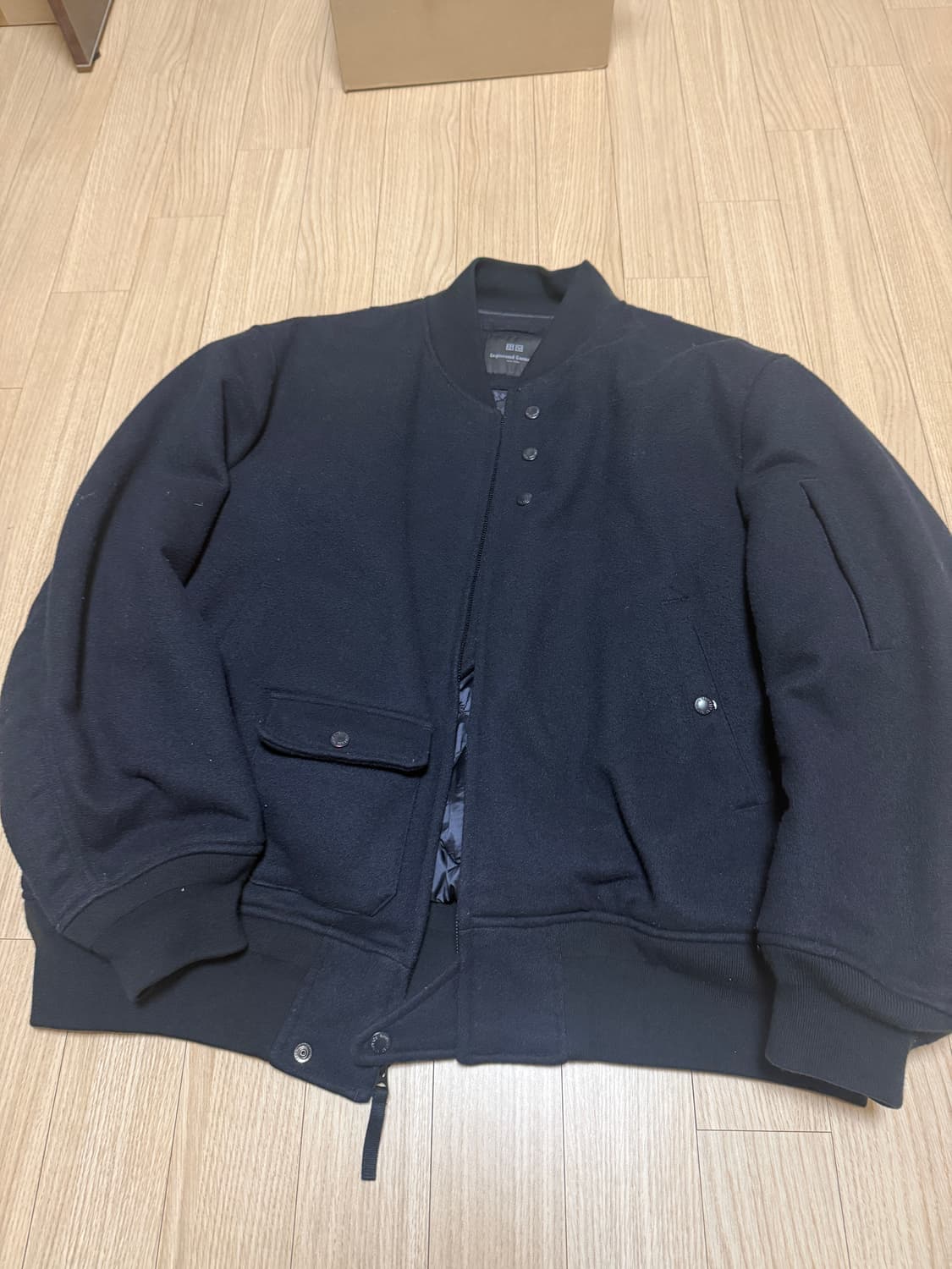 xxl) 109,000원 유니클로 엔지니어드 가먼츠  블루종 네이비  상품이미지1