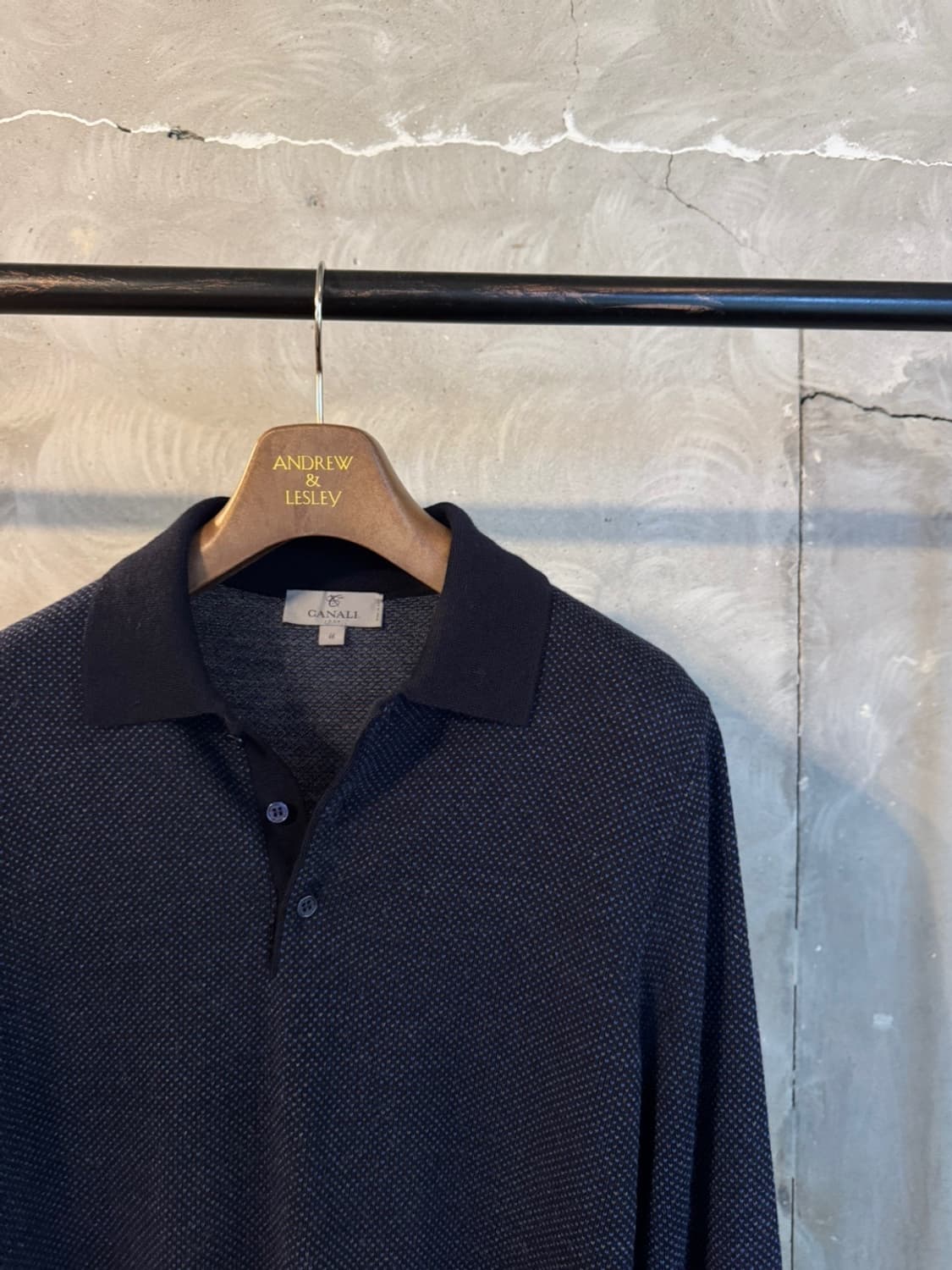 CANALI 까날리 클래식 니트 pk 100 상품이미지4