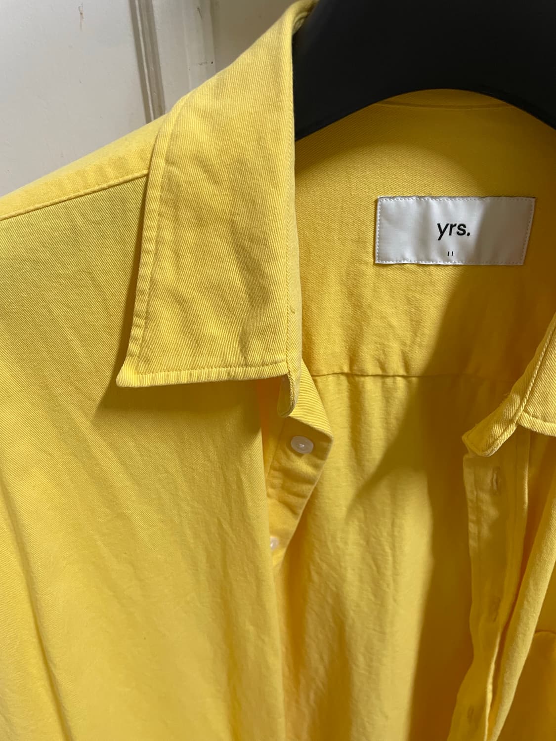 이얼즈어고 포이카 옐로우 셔츠 2사이즈  상품이미지2