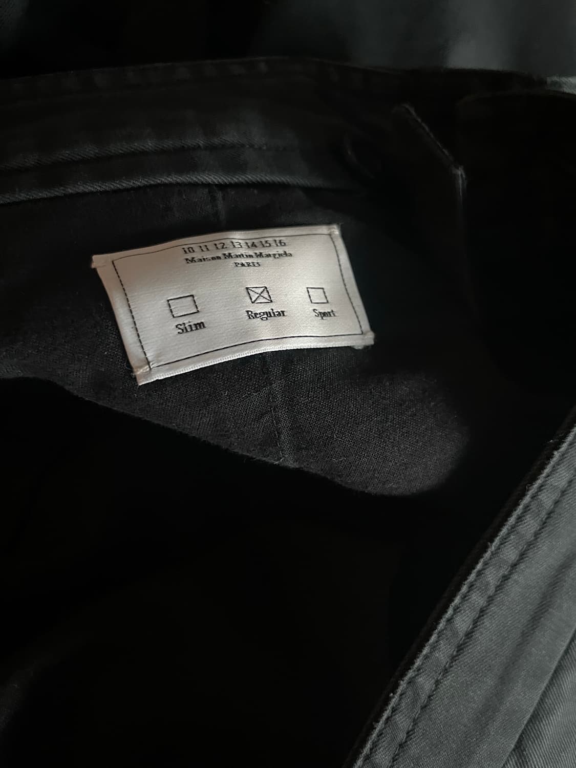 마르지엘라 레귤러 코튼 팬츠 상품이미지3