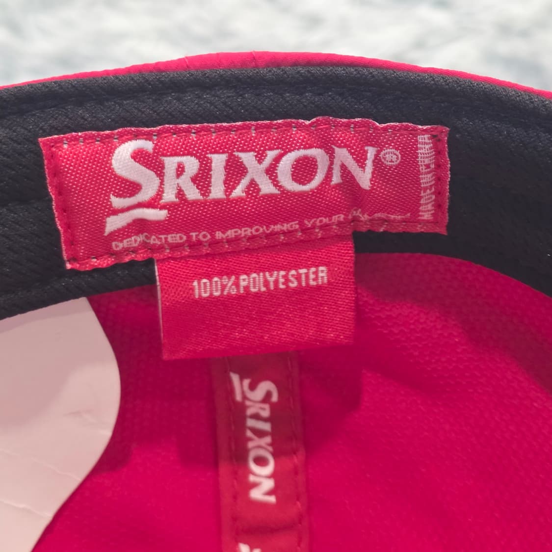 p6-7:스릭슨 SRIXON 투어 캡 레드(56~60cm) 상품이미지9