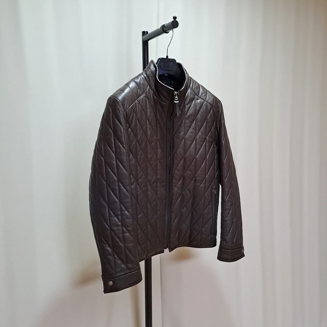 (택포) 올젠 퀼팅 양가죽 자켓 95 B331 상품이미지3