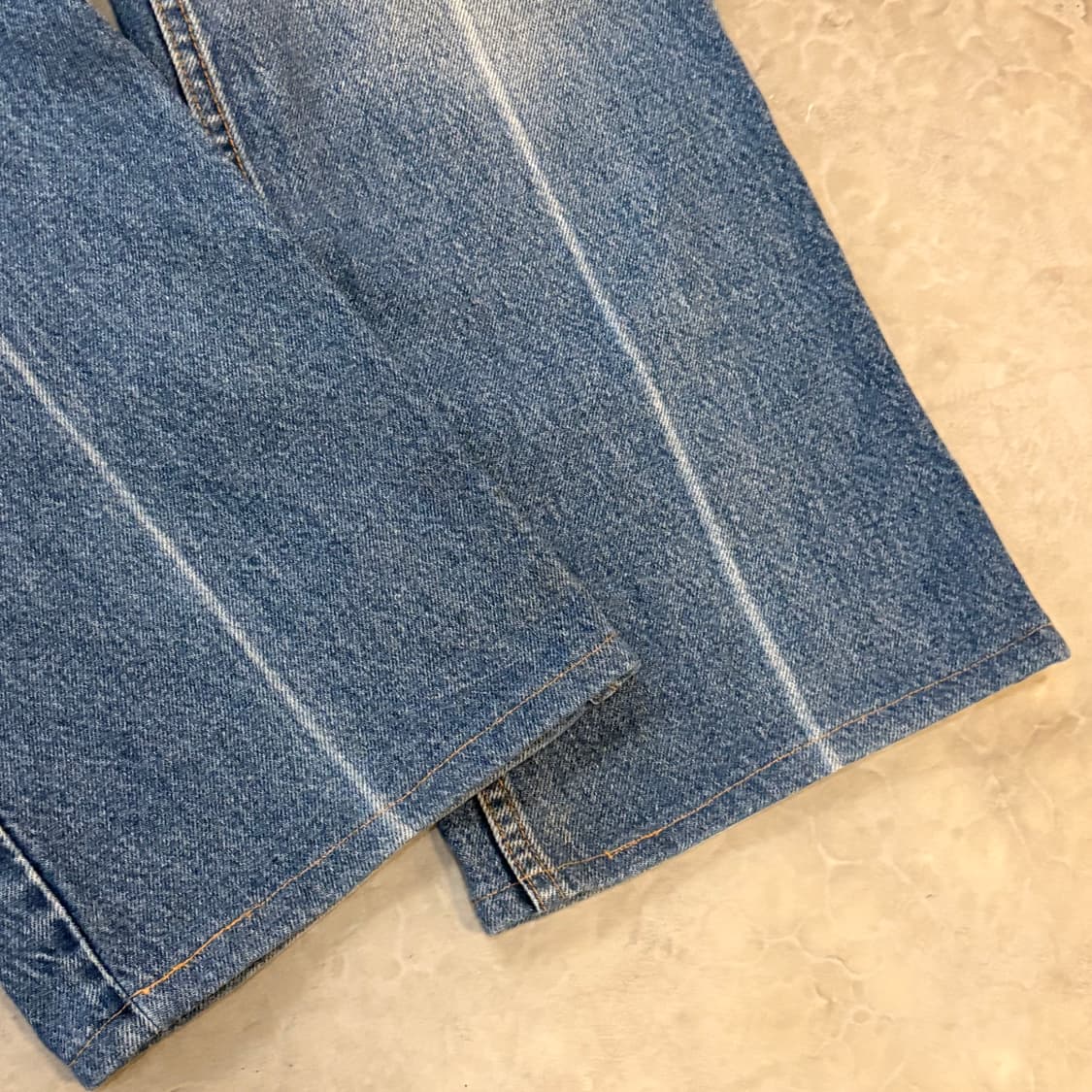 [36/32] 90s USA🇺🇸 리바이스 517 오렌지탭 중청 데님 상품이미지5