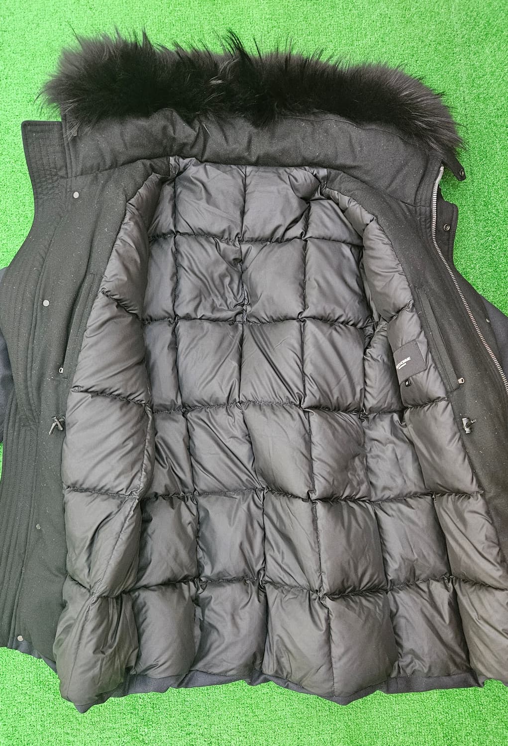 (정품) 솔리드옴므 우영미 남성 구스패딩 코트 105 상품이미지3