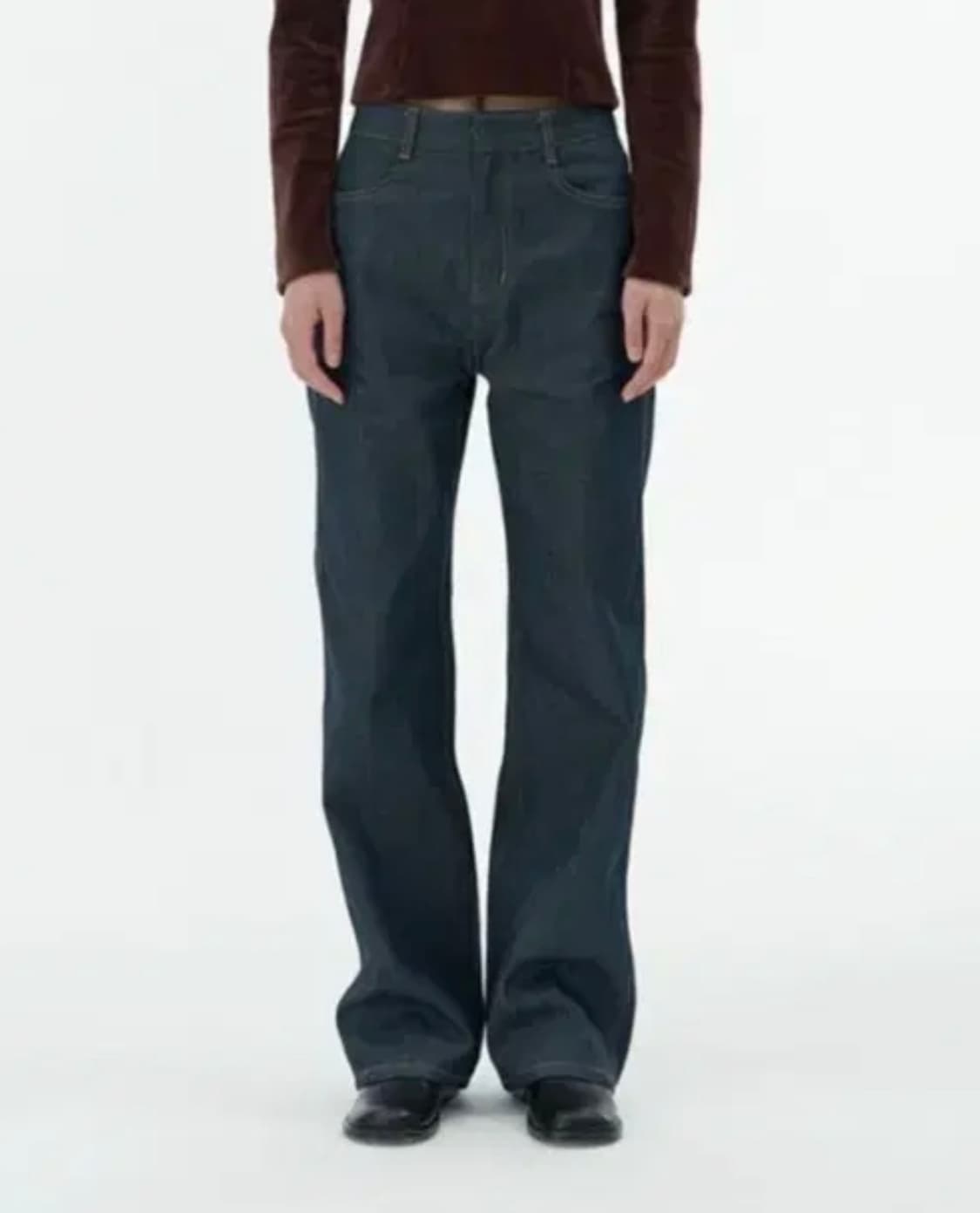 아모멘토 세미와이드 데님 상품이미지3