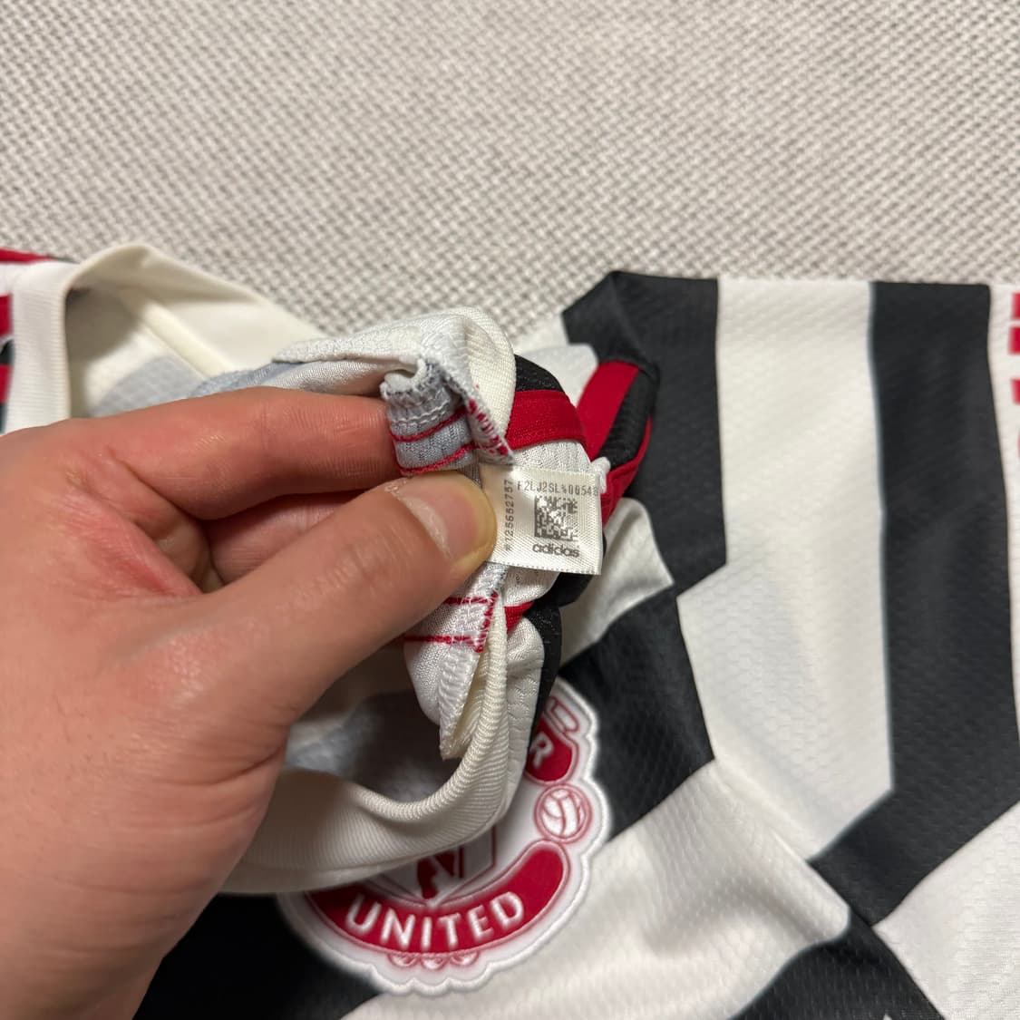 아디다스 맨체스터 유나이티드 노마킹 유니폼 상품이미지4