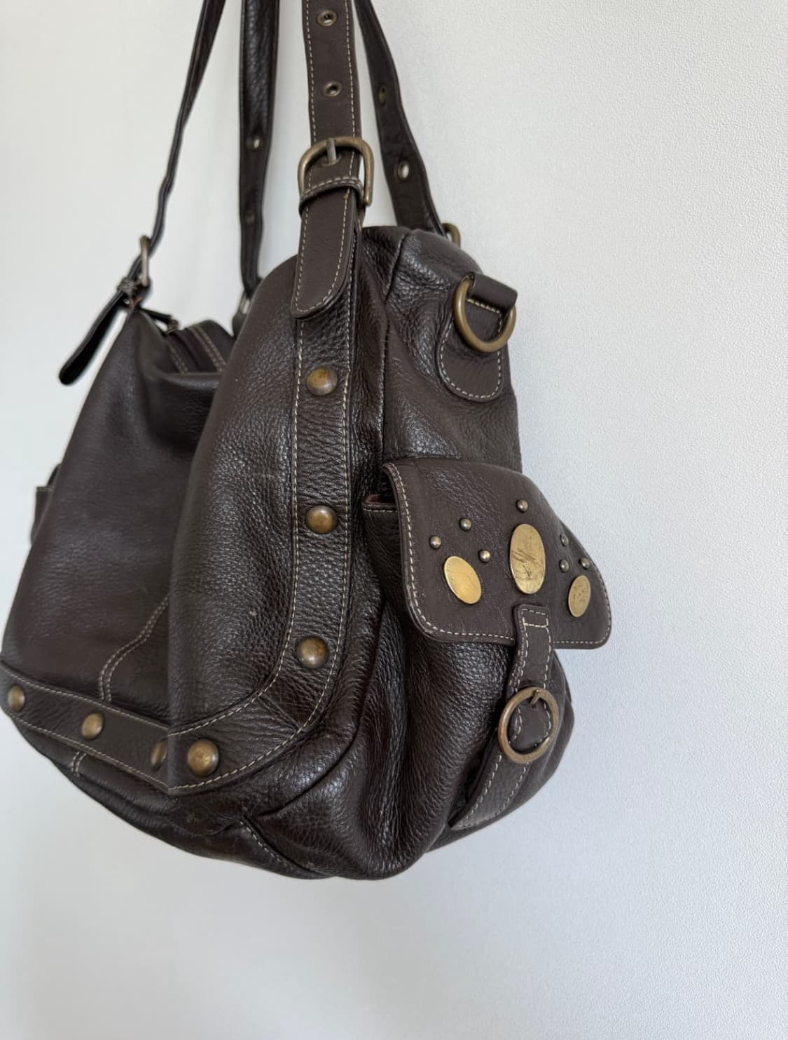 ISSAC 레더 숄더백  상품이미지3