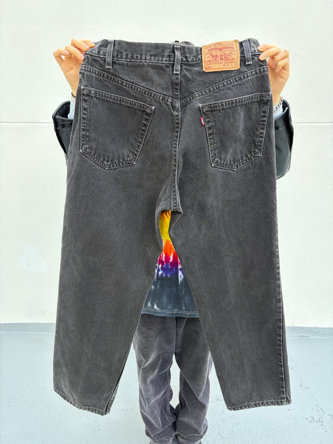 90s 리바이스 550 흑청 상품이미지2