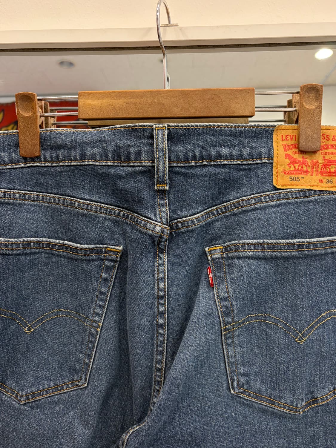 Levis 리바이스 505 데님 팬츠 (36inch) 상품이미지6