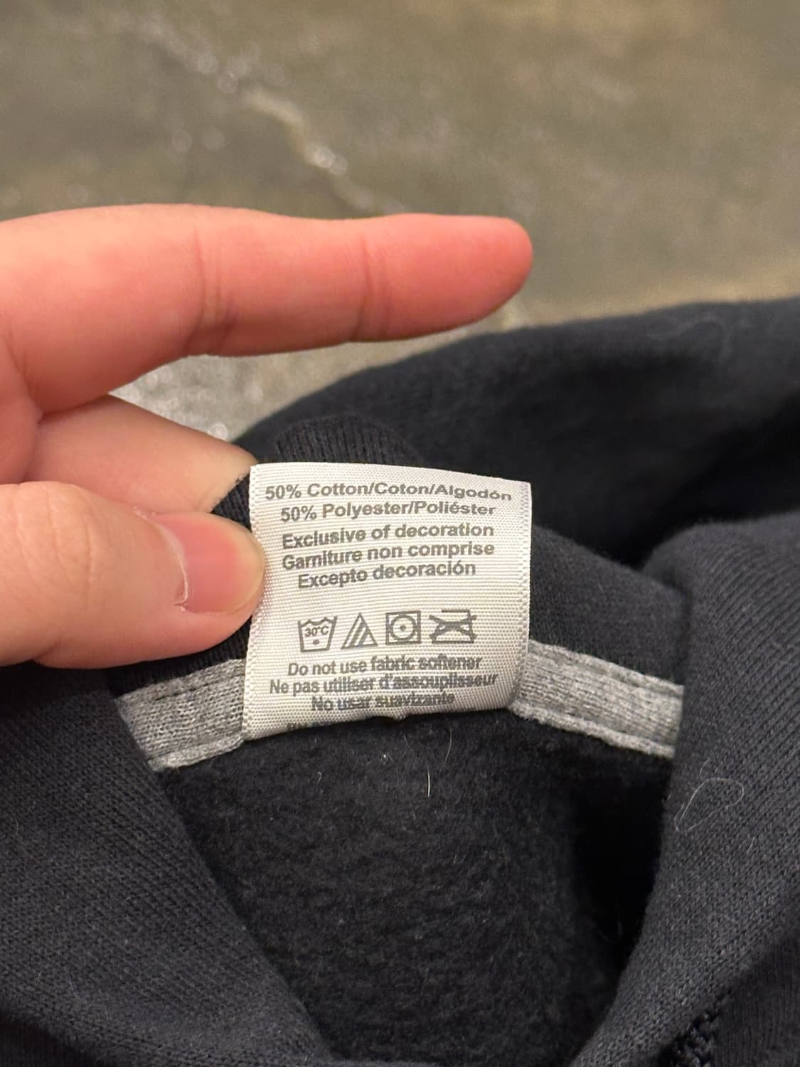 Russell 러셀 블랙 후드티 XXL 상품이미지5