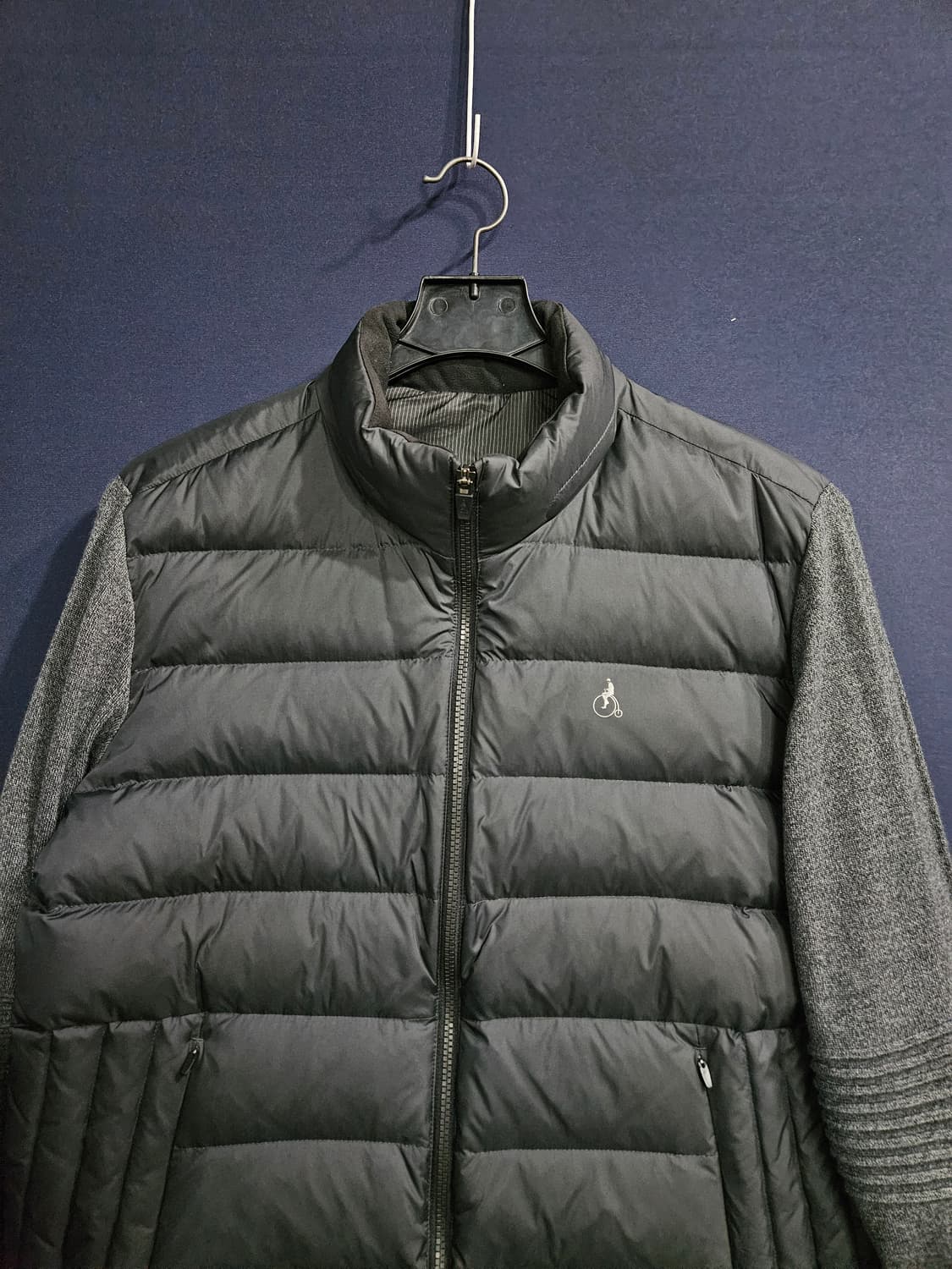 빈폴골프 다크그레이 남성 슬림핏 100~105 구스다운 골프경량패딩 상품이미지7