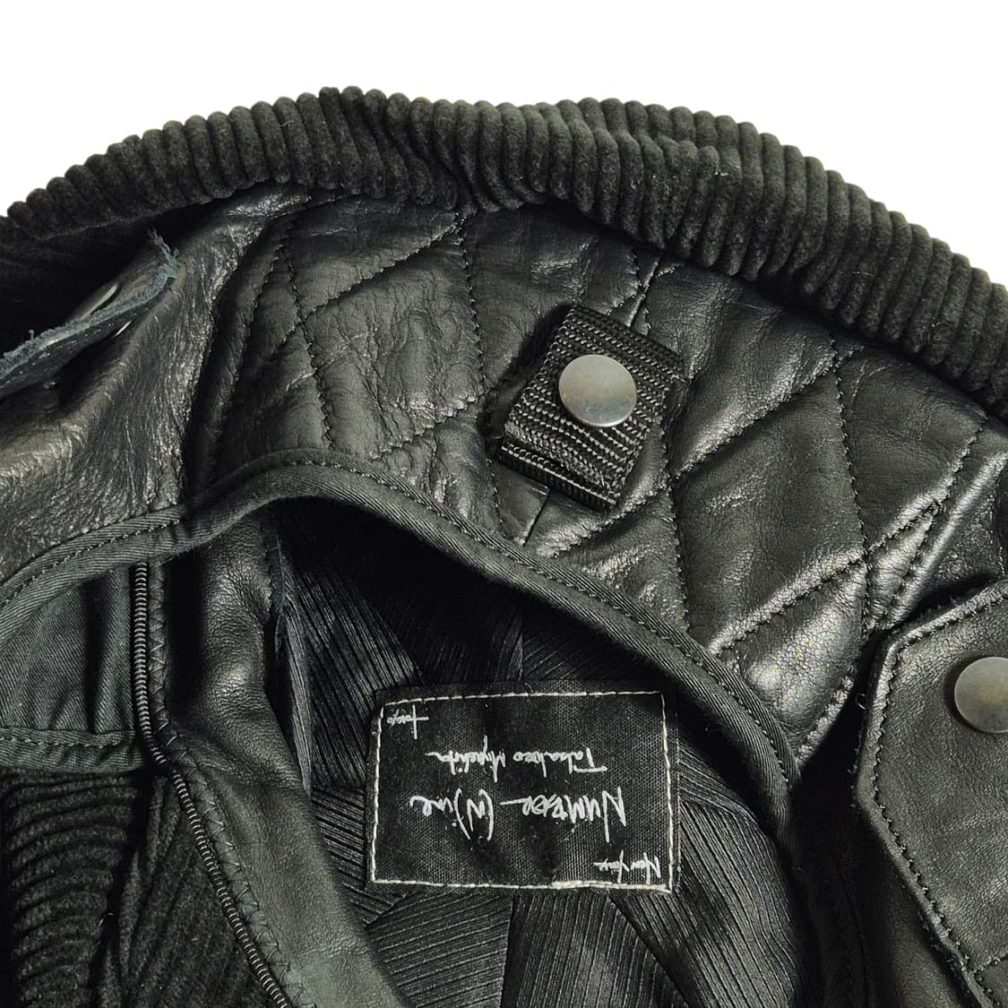 M) Number nine 넘버나인 06 느와르 코듀로이 파일럿 캡 상품이미지7