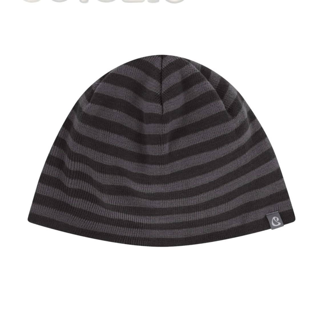 코이세이오 DUAL STRIPE BEANIE PURPLE GREY 상품이미지1