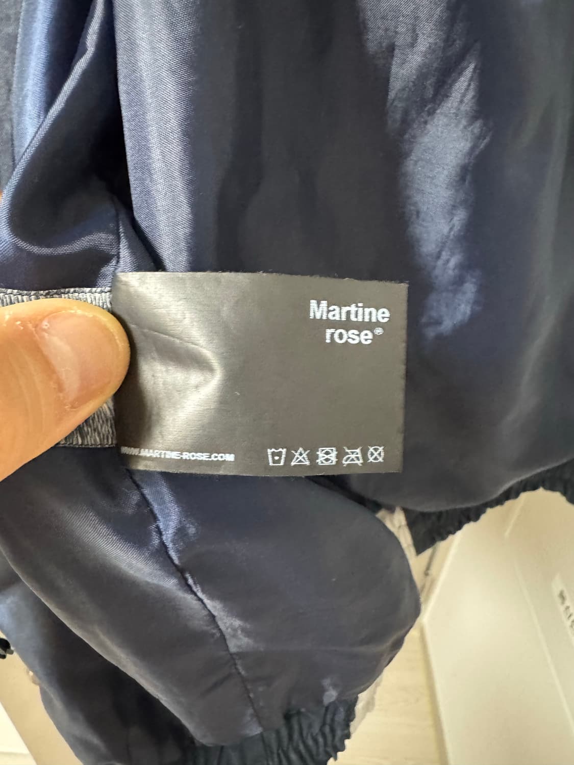 마틴 로즈 크러시드 트랙 수트 셋업 결제창 상품이미지5