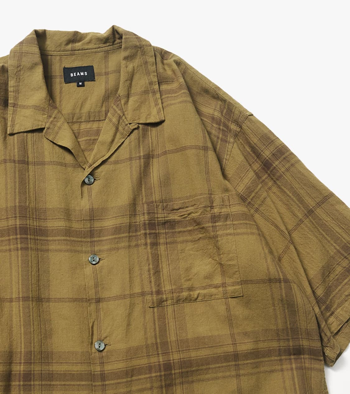 BEAMS - FADE CHECK LOOSE FIT SHIRT 상품이미지4