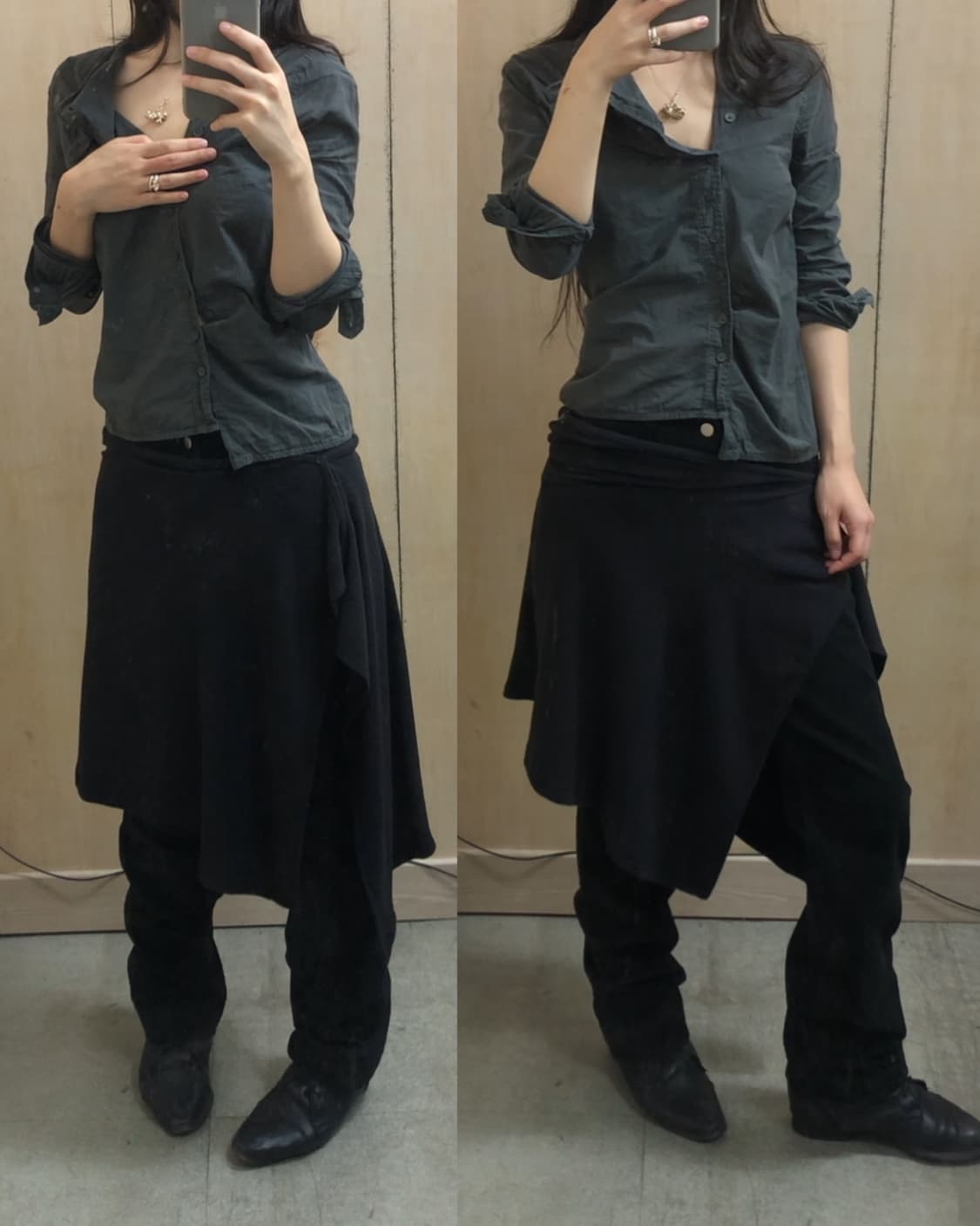 사은품 [직수입] 빈티지 RARE diesel 셔츠 차콜 상품이미지7