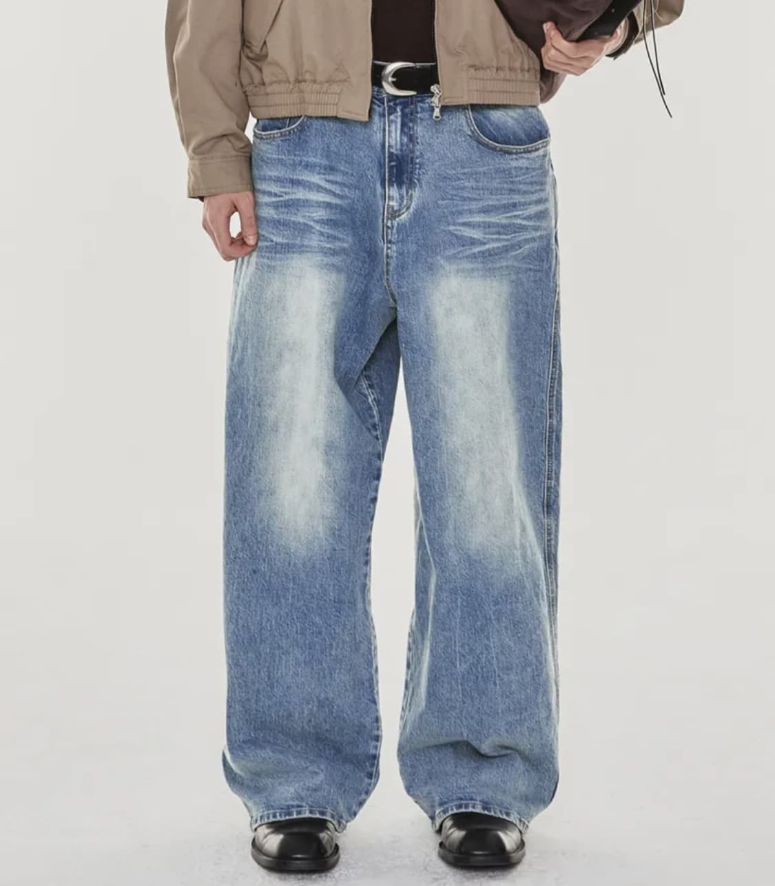 기철  배기 데님 팬츠 [s] 상품이미지1