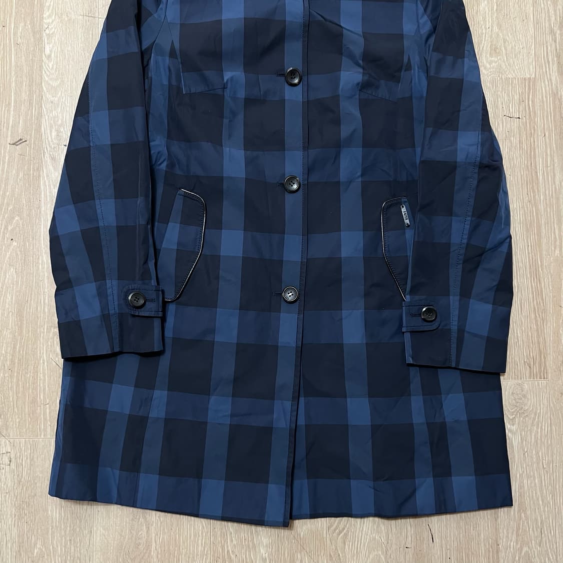 키이스 런던 여성 체크 트렌치 레인코트 37 상품이미지3