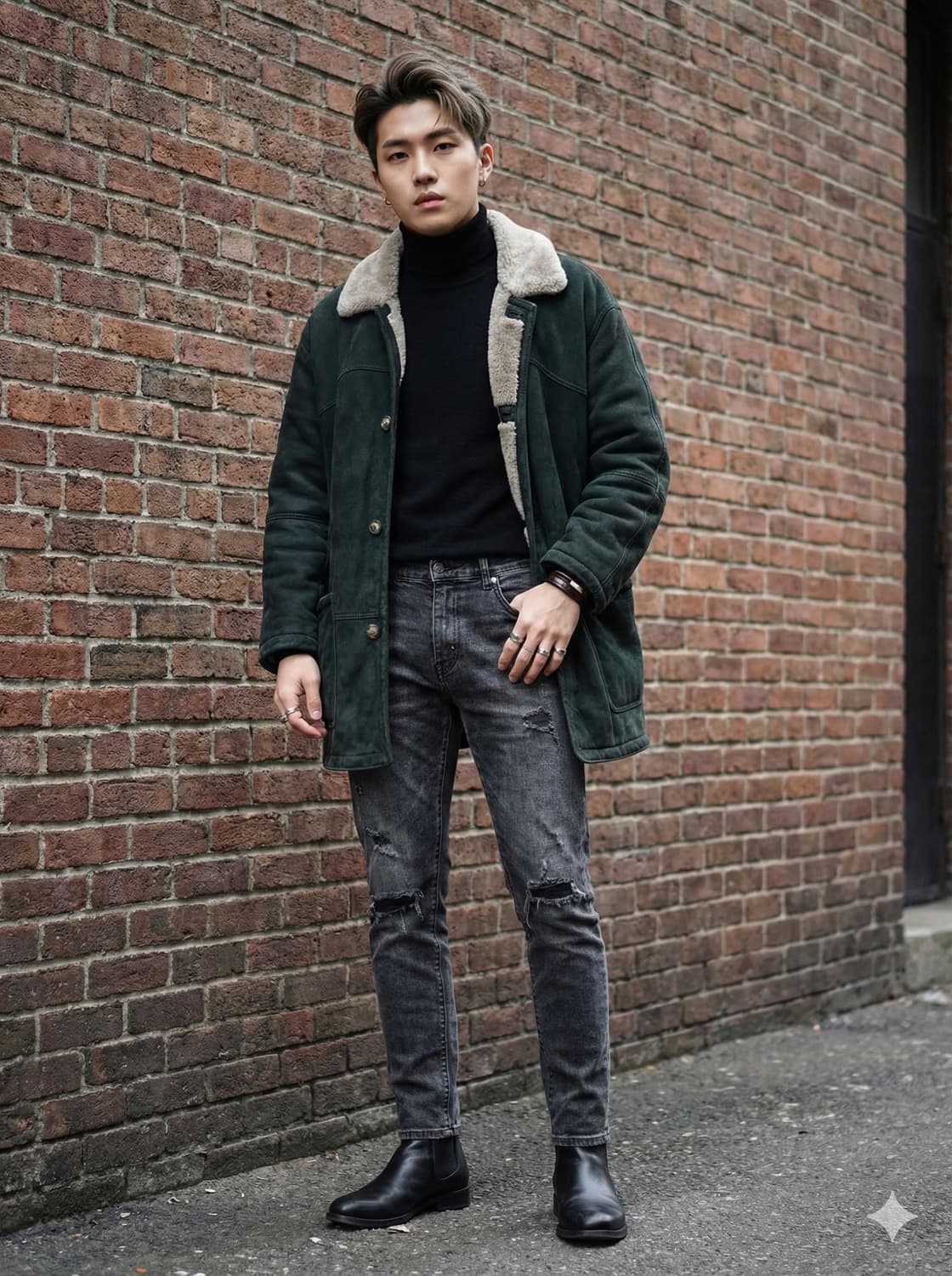 진도 양털 양가죽 무스탕_100 상품이미지1