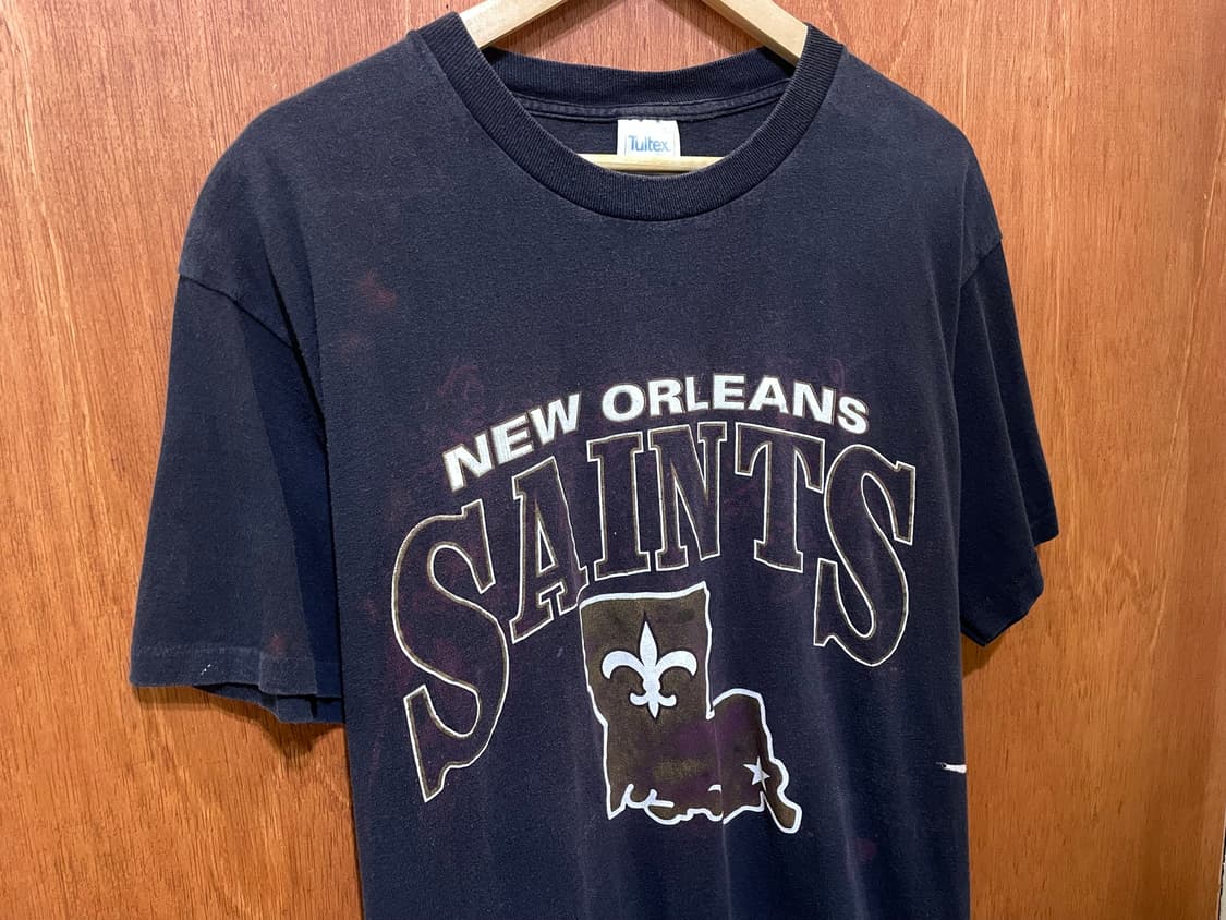 (XL) Tultex 툴텍스 NFL 뉴올리언스 세인츠 프린팅 반팔티 상품이미지4