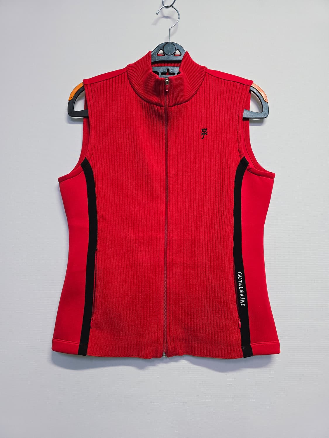 까스텔바작 여성 니트 베스트 레드95 상품이미지1