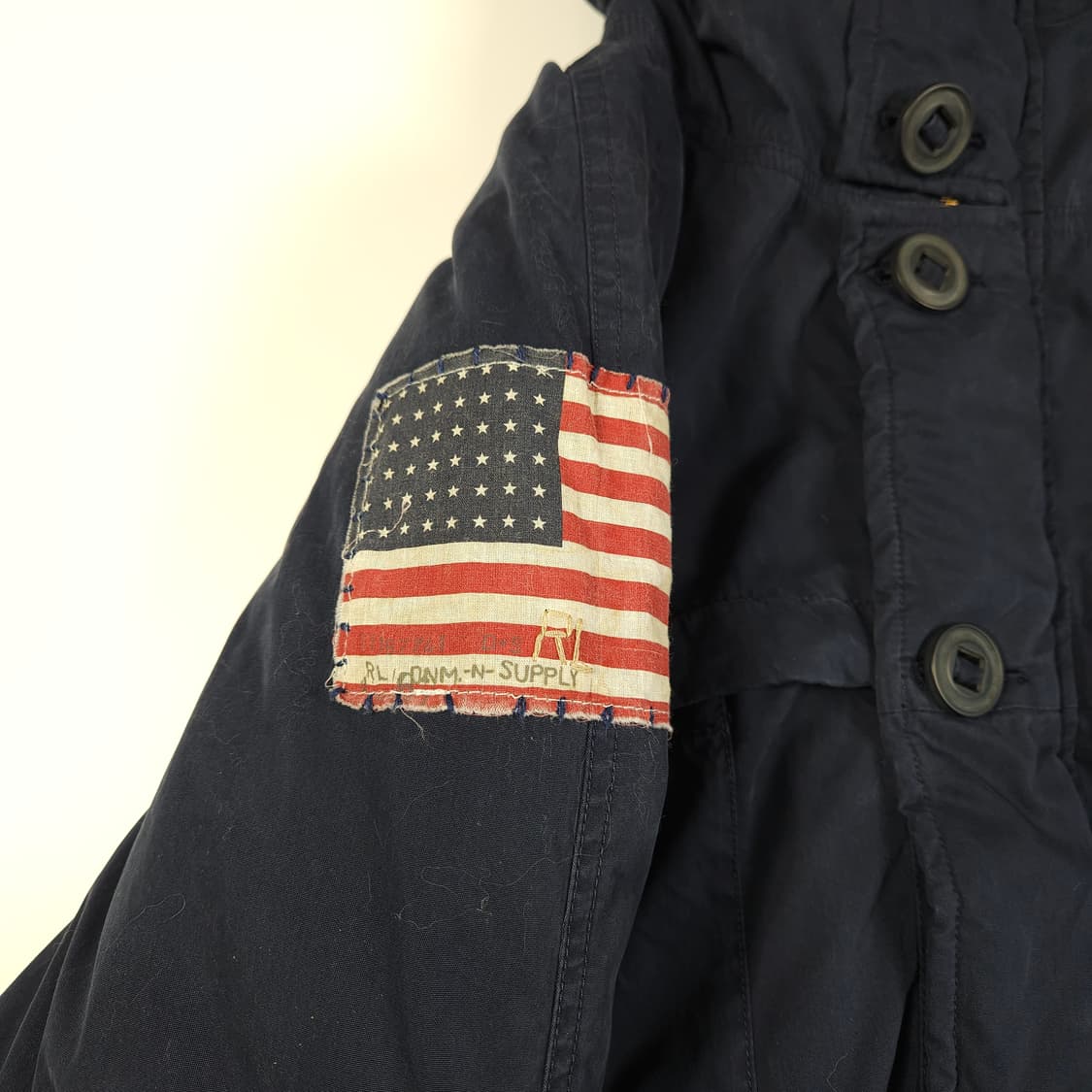 데님앤서플라이 랄프로렌 네이비 야상 점퍼 상품이미지3