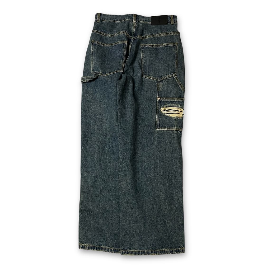 (32) 낫포너드 데미지 데님 팬츠 L 상품이미지2