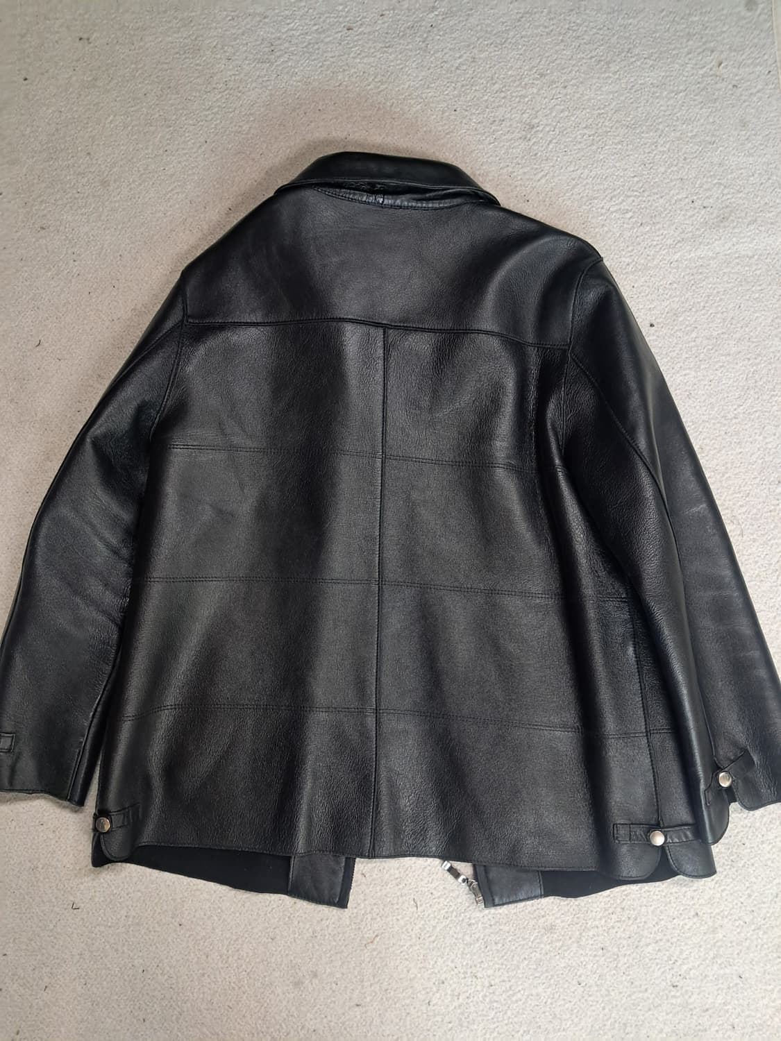 빈티지 세루티Cerruti  싱글가죽자켓 상품이미지2