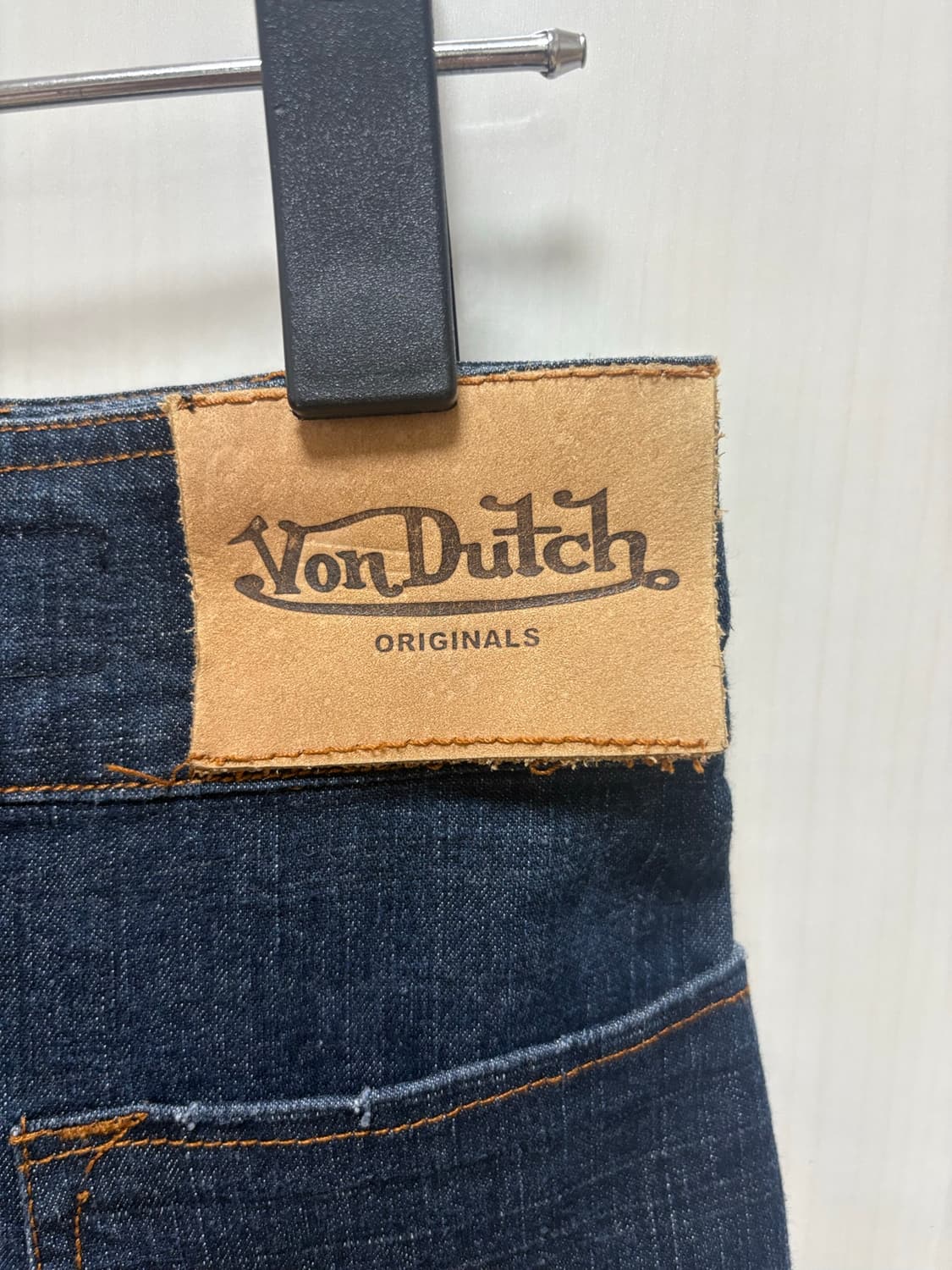 Von Dutch (Jeans) 00s 본더치 데님 플레어 스커트 y2k 상품이미지3