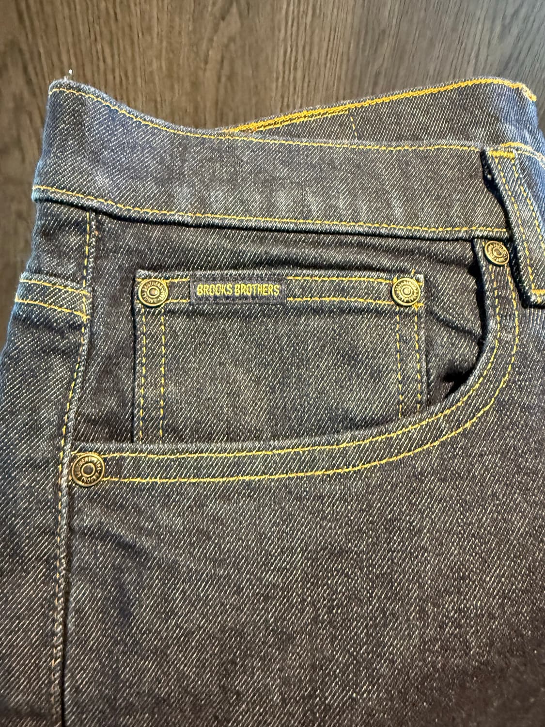 브룩스브라더스 데님 청바지 36/32 새 상품 상품이미지3