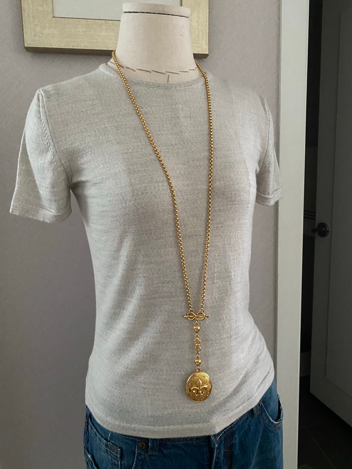 로켓(Locket) 롱 네크레스 목걸이 상품이미지9