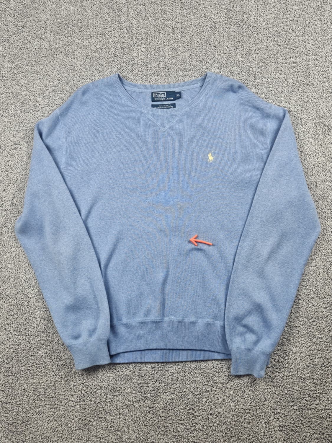 폴로랄프로렌 크루넥 코튼 스웨터 니트 ( XL ) / 10263 상품이미지2
