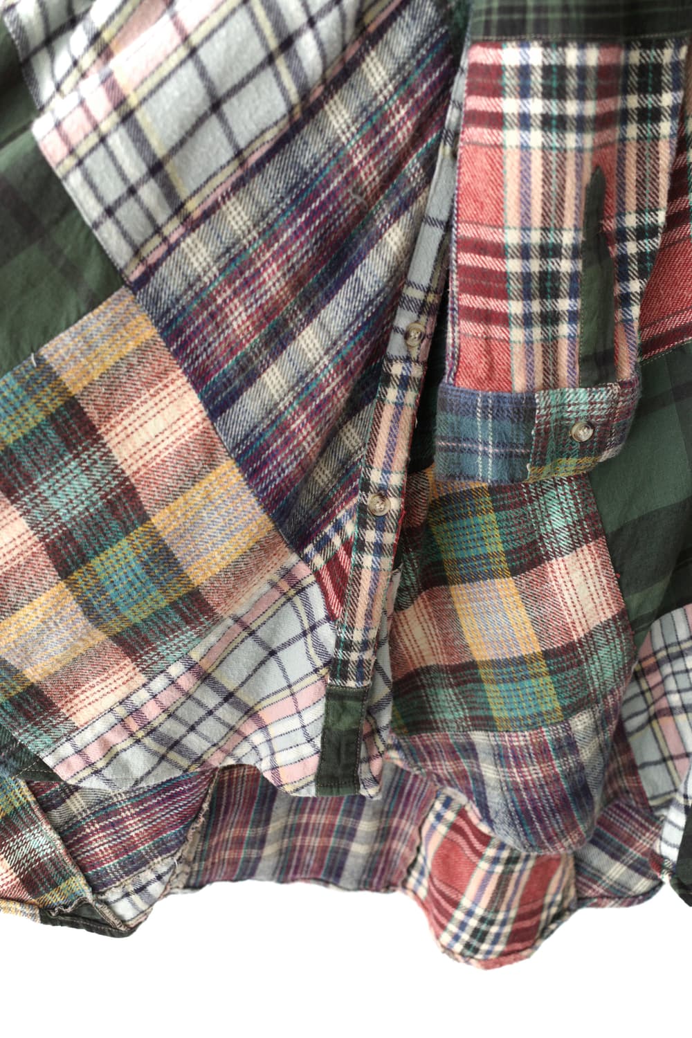 check shirt wrap skirt 상품이미지4