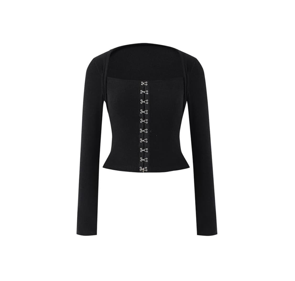 낫유어로즈 후크 스퀘어 탑 상품이미지1