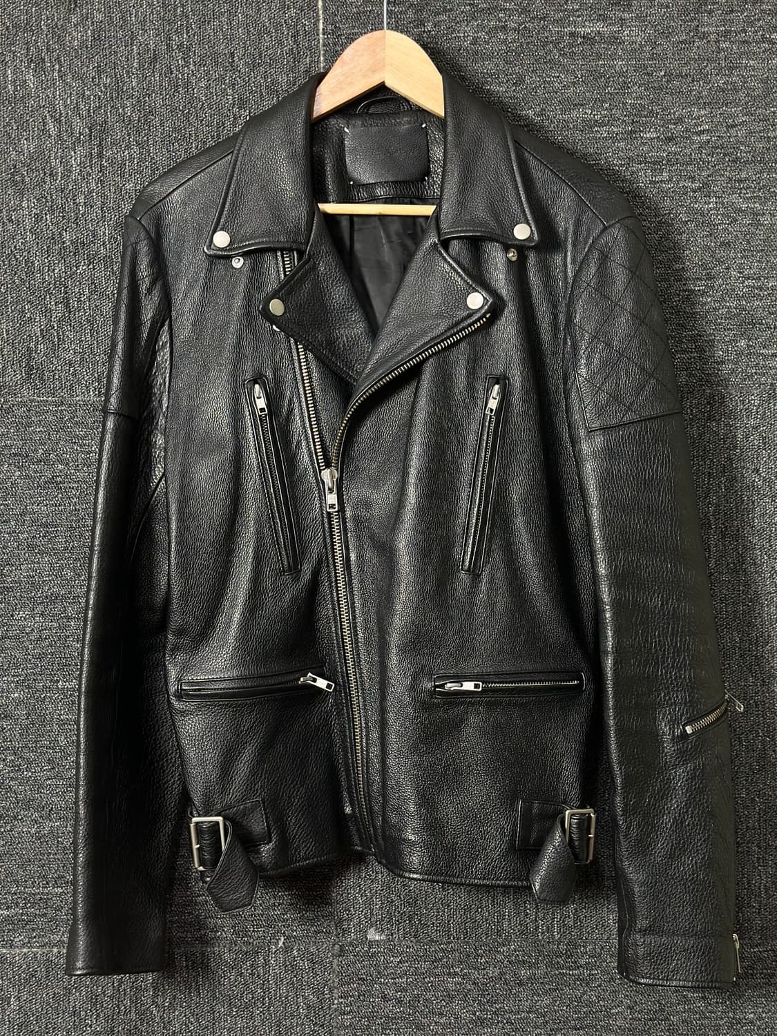 비바스튜디오 램스킨 라이더 자켓 L 상품이미지1